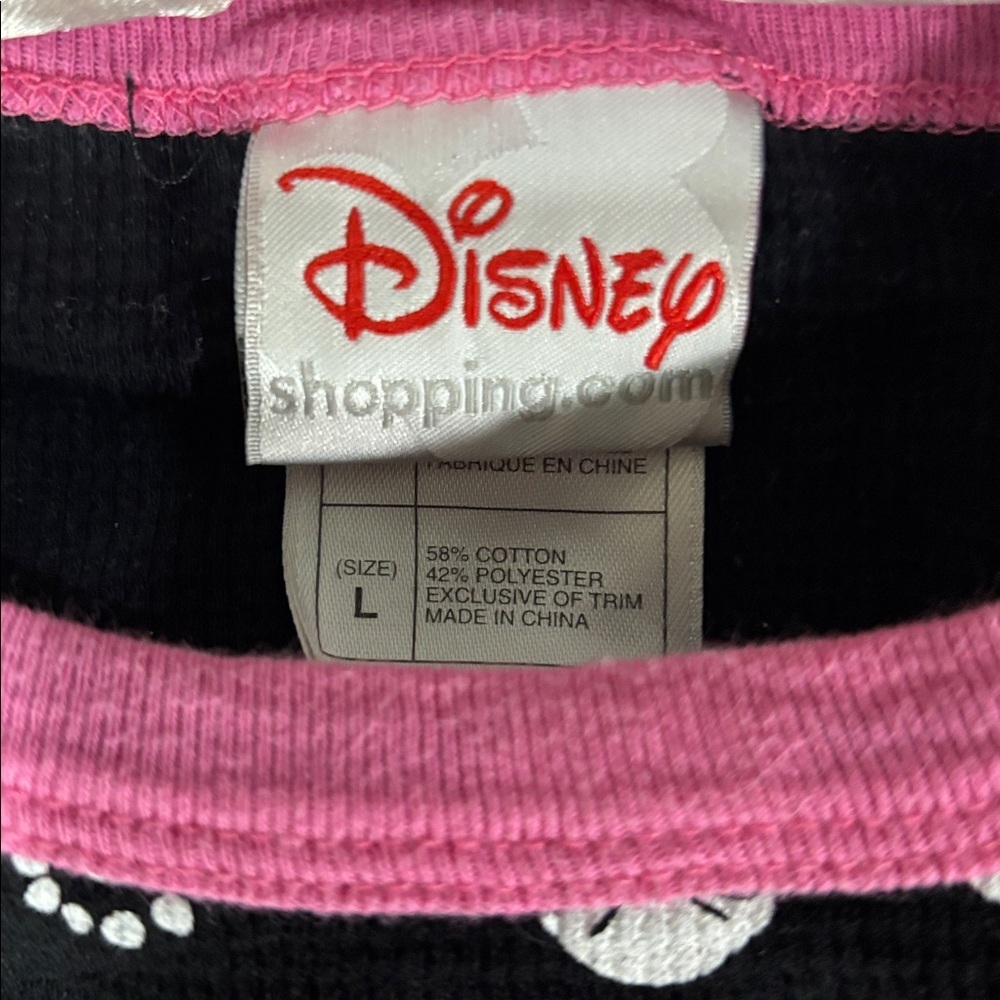 Disney Black and Pink Skull Pajama Pants & Shirt Jack Skellington Nightmare Xmas - Picture 4 of 7